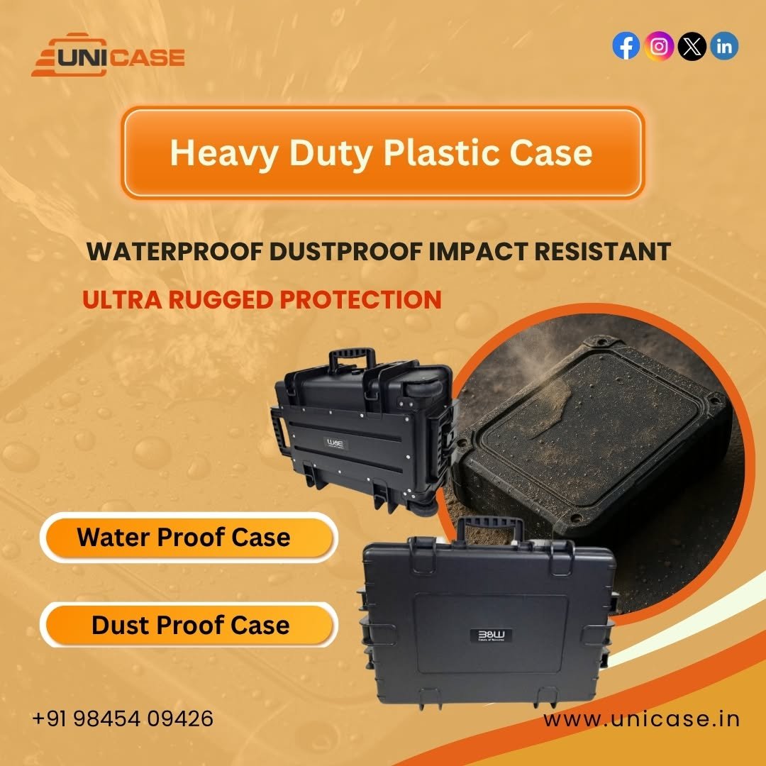 Heavy Duty Plastic Case for Waterproof and Dustproof Protection | Unicase
