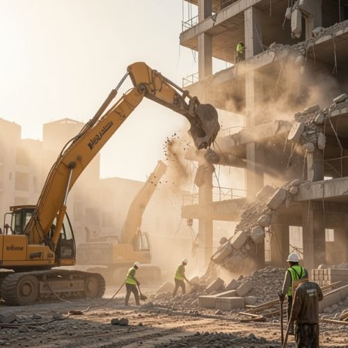 هل تحتاج إلى خدمات هدم آمنة وفعالة في المملكة العربية السعودية؟