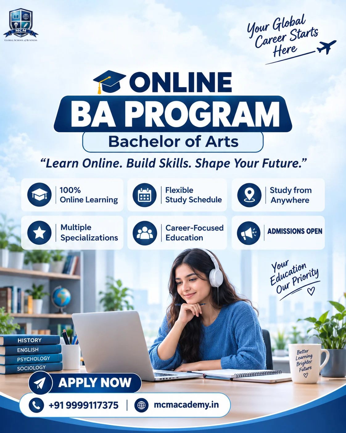 🎓 Online BA Program – Learn Online, Build Skills, Shape Your Future!